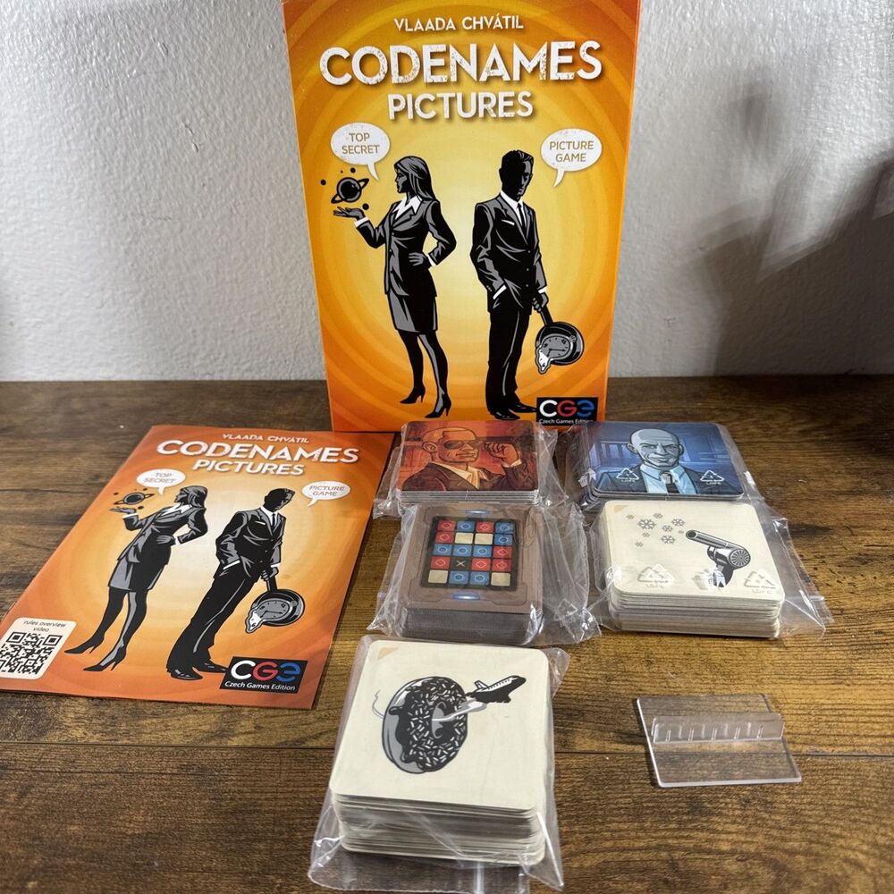 Codenames Pictures board game - 100% complete